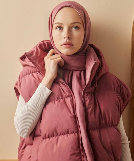 Oxygen His Serisi Pamuk Şal - Şeftali