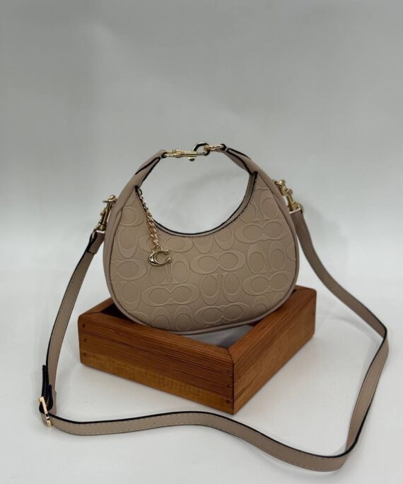 Coach Gofraj ay modeli orta boy vizon çanta