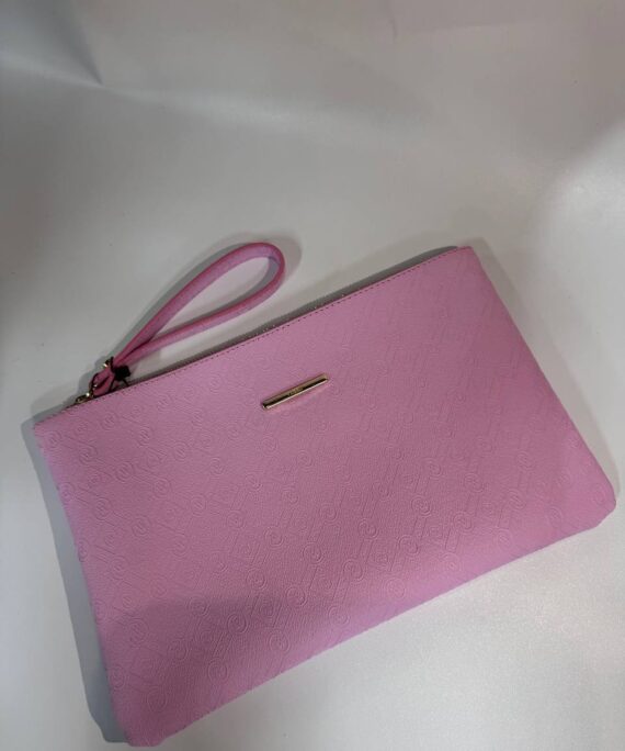 Vakko bayan clutch çanta pembe