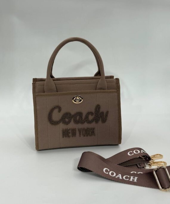 Coach canvas küçük boy mokha çanta