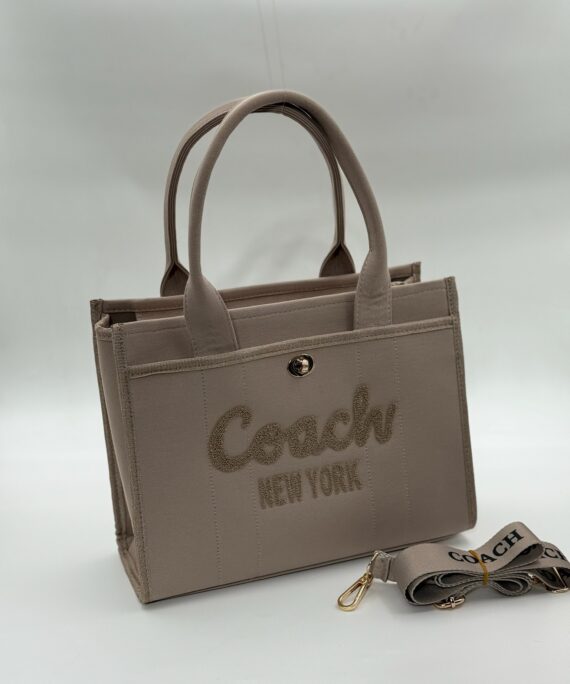 Coach canvas büyük boy taş